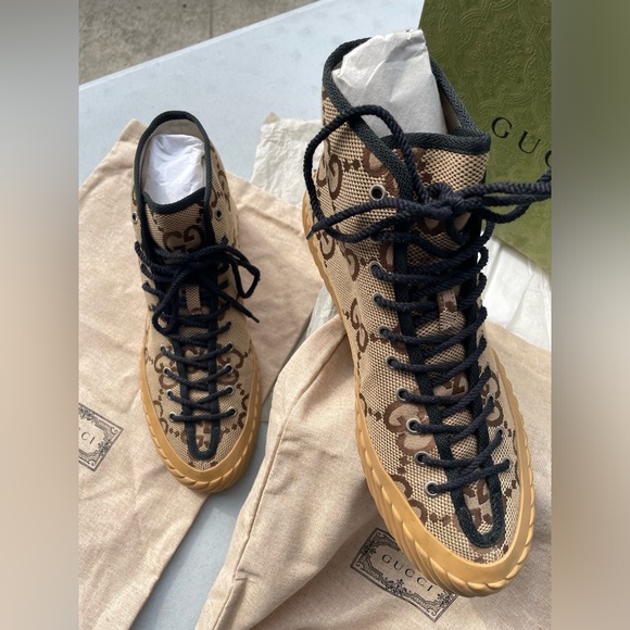 Monogram Jumbo GG New Lace
Papin Mens Tortuga High Top - Picture 2 of 16